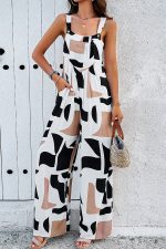 Fashion Printed Sleeveless Casual Jumpsuit - Image 4