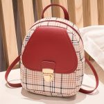 Plaid Backpack With Adjustable Straps, Cute Small Backpack, Zipper Casual Shoulder Bag, Card Wallet, Mobile Casual Phone Bag, Casual Camera Bag, Lipstick Bag, Key Bag, Single Shoulder Bag, Diagonal Span Bag, Backpack Dual Purpose (6.3*2.4*8.3)Inch - Image 15