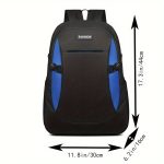 1pc Large Capacity Backpack, Convenient Waterproof Schoolbag - Image 4