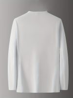 Men's Solid Knitted Cardigan, Casual Breathable Long Sleeve Slim-fit Open Front Sweater For Outdoor Activities - Image 14