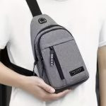 Waterproof Shoulder Crossbody Bag, Outdoor Sports Cycling Chest Bag With Earphone Hole - Image 6