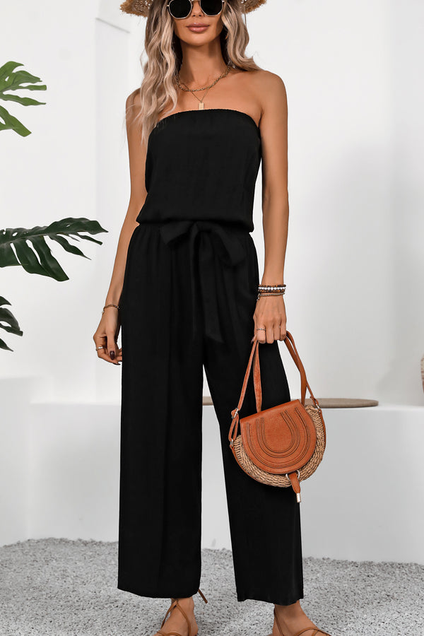 03_3729add9-fa76-4176-987a-33d349355d77.jpg Bandeau High Waist Black Casual Jumpsuits - Image 1