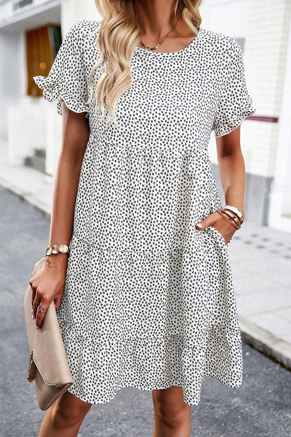 05_7272b7be-2be6-4f18-b92c-adeca490bd24.jpg Fashion Floral Print Short Sleeve Mini Dress - Image 1