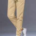 Men's Stylish Solid Pants With Pockets, Casual Breathable Drawstring Men's Trousers For Outdoor Activities - Image 5