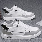 Men's Lace-up Sneakers, Skate Shoes With Good Grip, Breathable Walking Shoes - Image 12