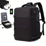 Men's Travel Backpack, Waterproof Computer Backpack, With Shoe Compartment, Computer Carry-on Backpack - Image 2