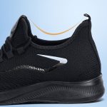 Men's Slip-on Sneakers With Shoelaces - Odor-resistant Athletic Shoes - Lightweight And Breathable - Image 9