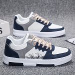 Men's Trendy Street Style Wave Pattern Low Top Skateboard Shoes, Comfy Non Slip Lace Up Sneakers For Men's Outdoor Activities - Image 5