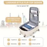 Travel Laptop Backpack, Large Capacity Bag, Unisex Design, Airline Approved, With USB Charging Port And Spacious Compartments - Image 18