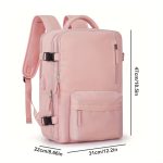 Multi Pocket Carry On Travel Backpack, Flight Approved Gym Bag With Shoe Compartment, Waterproof Laptop School Bag - Image 25