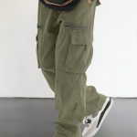 Men's Casual Drawstring Pants With Stylish Flap Pockets And Multi-Pocket Design, Comfortable And Fashionable – Perfect For Outdoor Activities, Relaxed Fit Style - Image 2
