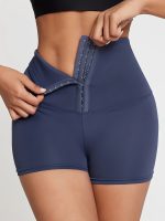 High Waist Versatile Sports Shorts, Slim Fit Adjustable Buckle Fitness Shorts, Women's Activewear - Image 6