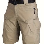 Men's Multi-Pocket Tactical Shorts Multi-Purpose Cargo Shorts Outdoor Waterproof Hiking Track Shorts ( Larger Size Recommended) - Image 9