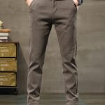 Men's Semi-formal Skinny Pants For Fall Winter Business - Image 4
