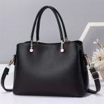 Classic Elegant Top Handle Handbag, All-Match Textured Shoulder Commuter Bag, Women's PU Leather Bag - Image 11