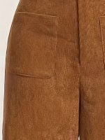 Corduroy High Waist Pants, Vintage Straight Leg Pants For Spring & Fall, Women's Clothing - Image 5