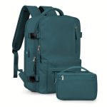 Multi Pocket Carry On Travel Backpack, Flight Approved Gym Bag With Shoe Compartment, Waterproof Laptop School Bag - Image 10
