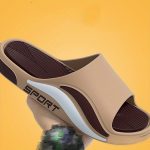Men's Fashion Slides, Casual Lightweight Open Toe Slides For Indoor Outdoor Beach Shower, Spring And Summer - Image 4