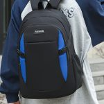 1pc Large Capacity Backpack, Convenient Waterproof Schoolbag - Image 3