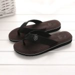 Men's Trendy Lightweight Portable Flip Flops, Comfy Non Slip Casual EVA Thong Sandals For Men's Outdoor Activities - Image 3