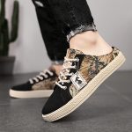 Men's Trendy Hollow Out Breathable Mule Shoes, Comfy Non Slip Casual Lace Up Durable Shoes, Men's Footwear - Image 10