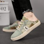 Men's Trendy Hollow Out Breathable Mule Shoes, Comfy Non Slip Casual Lace Up Durable Shoes, Men's Footwear - Image 9