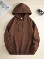UFO & Alien Print Hoodie, Cool Hoodies For Men, Men's Casual Graphic Design Pullover Hooded Sweatshirt With Kangaroo Pocket Streetwear For Winter Fall, As Gifts - Image 13