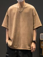 Solid Loose Crew Neck Short Sleeve T-shirt For Men, Casual Summer T-Shirt For Daily Wear And Vacation Resorts - Image 11