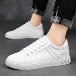 Men's Trendy Street Style Low Top Skateboard Shoes, Comfy Non Slip Lace Up Durable Sneakers For Men's Outdoor Activities - Image 8