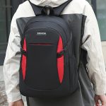 1pc Large Capacity Backpack, Convenient Waterproof Schoolbag - Image 5