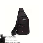 Men's Adjustable Chest Bag Outdoor Mountaineering Cycling One Shoulder Slant Cross Oxford Cloth Chest Bag - Image 2