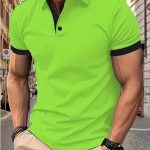 Breathable Regular Fit Golf Shirt, Men's Casual V-Neck T-Shirt Short Sleeve For Summer, Men's Clothing - Image 10