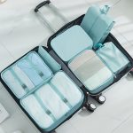 7pcs Large Capacity Travel Organizer Set, Nylon Packing Cubes With Storage Pouch For Clothes, Pants, Shoes, Socks - Vacation Style, Portable Luggage Bags - Image 11