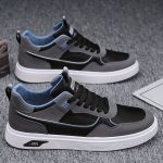 Men's Lace-up Sneakers, Skate Shoes With Good Grip, Breathable Walking Shoes - Image 5