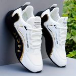 Men's Trendy Sneakers, Comfy Non Slip Casual Soft Sole Shoes For Men's Outdoor Activities - Image 4