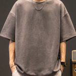 Solid Loose Crew Neck Short Sleeve T-shirt For Men, Casual Summer T-Shirt For Daily Wear And Vacation Resorts - Image 2