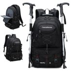 1pc Men's Waterproof Travel Backpack, Mountaineering Hiking Backpack, Outdoor Sports Camping Backpack, Can Hold 43.18 Cm Computer - Image 6