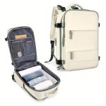 Travel Laptop Backpack, Large Capacity Bag, Unisex Design, Airline Approved, With USB Charging Port And Spacious Compartments - Image 11