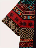 Men's Ethnic Graphic Print T-shirt, Casual Short Sleeve Crew Neck Tee, Men's Clothing For Summer Outdoor - Image 7