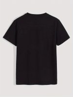 Letter RESPECT Pattern Print Men's T-shirt, Graphic Tee Men's Summer Clothes, Men's Outfits - Image 8