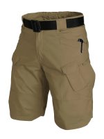 Men's Urban Shorts Outdoor Waterproof Wear Resistant Cargo Shorts Quick Dry Multi Pocket Hiking Pants Without Belt