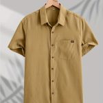 Men's Casual Button-down Short Sleeve Shirt - Image 3