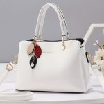 Classic Elegant Top Handle Handbag, All-Match Textured Shoulder Commuter Bag, Women's PU Leather Bag