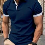 Breathable Regular Fit Golf Shirt, Men's Casual V-Neck T-Shirt Short Sleeve For Summer, Men's Clothing - Image 21