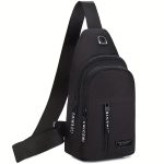 Waterproof Shoulder Crossbody Bag, Outdoor Sports Cycling Chest Bag With Earphone Hole - Image 3