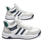 Men's Wear-resistant Sneakers - Athletic Shoes - Breathable Lace-ups - Image 6