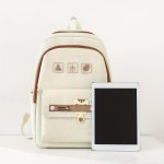 5pcs Cute Cartoon School Backpack, 1set Preppy Style Travel Bookbag Daypack With Tote Bag Crossbody Bag Pencil Case And Drawstring Storage Bag - Image 9