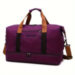 Large Capacity Travel Luggage Handbag, Lightweight Zipper Duffel Bag, Outdoor Yoga Bag, Training Bag - Image 3