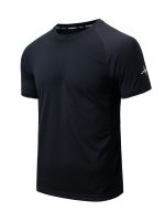 3pcs Men's Athletic Short Sleeve Crew Neck Moisture-wicking Shirts, Undershirt With Sleeve Electrocardiography Print, Sports Comfy Tee - Image 8