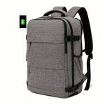 Men's Travel Backpack, Waterproof Computer Backpack, With Shoe Compartment, Computer Carry-on Backpack - Image 7